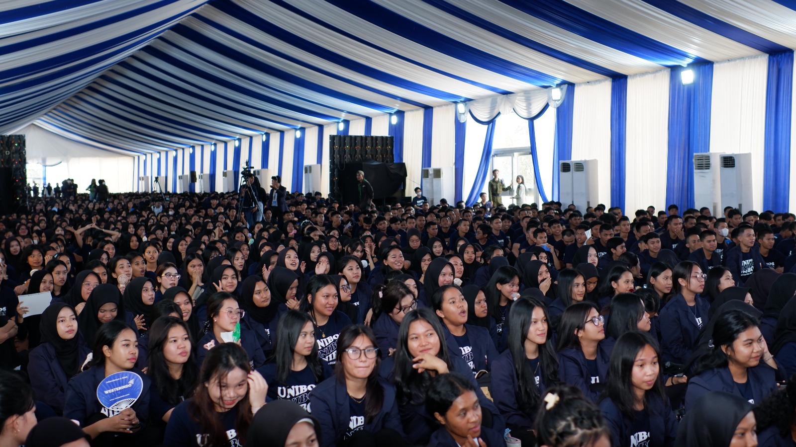 Lewat PKKMB 2024, Rektor Unibos Resmi Kukuhkan 4.653 Mahasiswa Baru
