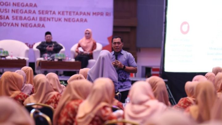 DWP Kota Makassar Hadiri Sosialisasi Empat Pilar Kebangsaan dari MPR RI dwp kota makassar