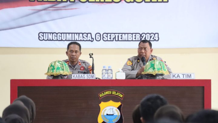 sdm polda sulsel