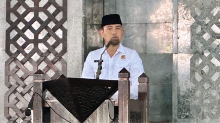Pjs Arwin Azis Ajak Jemaah Masjid Al-Markaz Wujudkan Suasana Damai di Pilkada Serentak arwin azis