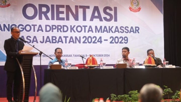 Andi Arwin Azis Hadiri Penutupan Orientasi Anggota DPRD Kota Makassar 2024-2029 andi arwin azis