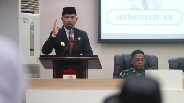 Lantik Pj Sekda Kota Makassar, Andi Arwin Azis Harapkan Tingkatkan Kinerja Perangkat Daerah pj sekda makassar