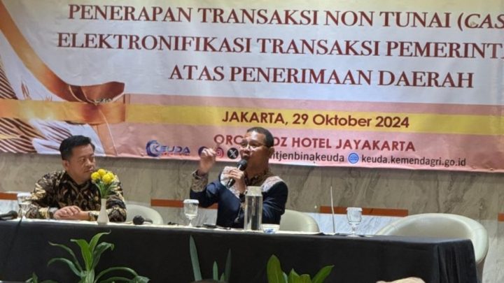 Kepala Bapenda Makassar Hadiri Asistensi Penerapan Transaksi Non Tunai kepala bapenda makassar