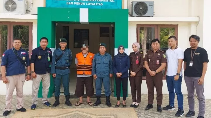 Penyidik Gakkum KLHK Limpahkan Tersangka Pengrusakan Cagar Alam Faruhumpenai ke Kejaksaan gakkum klhk