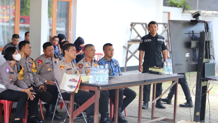 Kapolres Gowa Ikuti Vicon Bahas Situasi Kamtibmas Pasca Pemungutan Suara Pilkada Serentak 2024 kapolres gowa