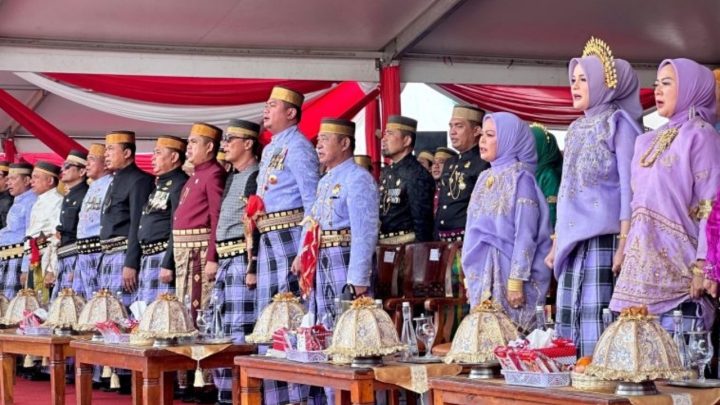 Pjs Wali Kota Makassar Arwin Azis Hadiri Puncak Peringatan HUT Kabupaten Gowa ke-704 pjs wali kota makassar