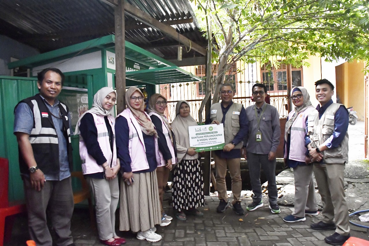 Program Lapak Berkah, Kolaborasi Laz An-Nur PLN IP UBP Tello dan IZI Sulsel untuk Pemberdayaan Ekonomi Umat