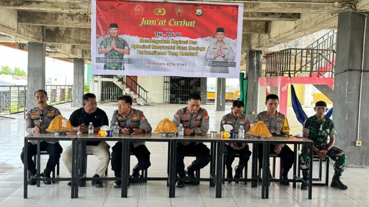 Serap Aspirasi Masyarakat, Polda Sulsel Bersama Polres Gowa Gelar Jumat Curhat polda sulsel