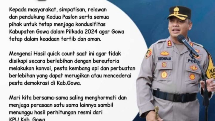 kapolres gowa