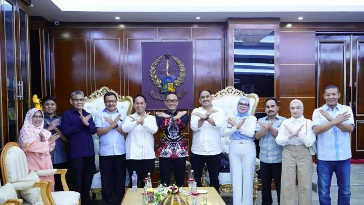 Bapemperda DPRD Sulsel Temui Pj Gubernur Prof Zudan DPRD Sulsel