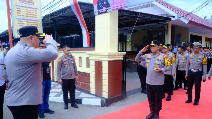 Kapolda Sulsel Kunjungan Kerja ke Polres Sinjai, Resmikan Ruang Data Bhara Daksa kapolda sulsel