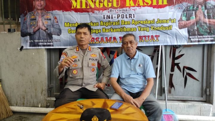Warga Jalan Tentara Pelajar Makassar Apresiasi Bhabinkamtibmas tentara pelajar makassar
