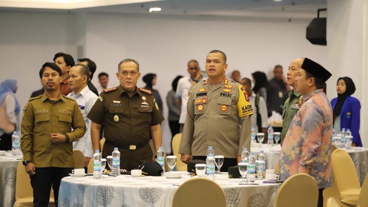 Kapolres Gowa Hadiri Rapat Pleno Terbuka Penetapan Pasangan Calon Terpilih Pilbup Gowa 2024 kapolres gowa