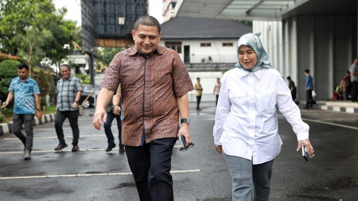 Jelang Pembekalan di Magelang, Appi-Aliyah Jalani Tes Kesehatan di Kemendagri appi aliyah