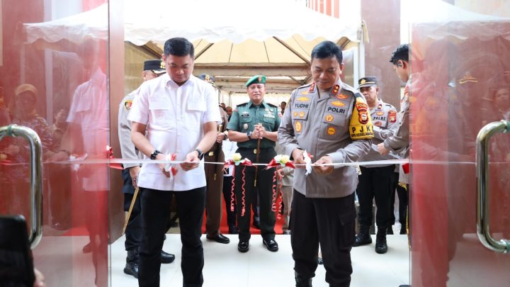 Kapolda Sulsel Resmikan Gedung Rutan dan Launching Etle Satlantas Polres Gowa kapolda sulsel