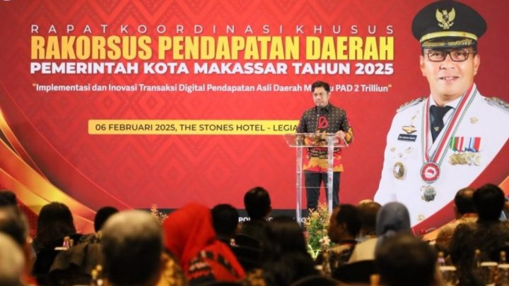 Gelar Rakorsus Pendapatan Daerah, Firman Pagarra Harap PAD Makassar 2025 Bisa Tembus 2 Triliun firman pagarra
