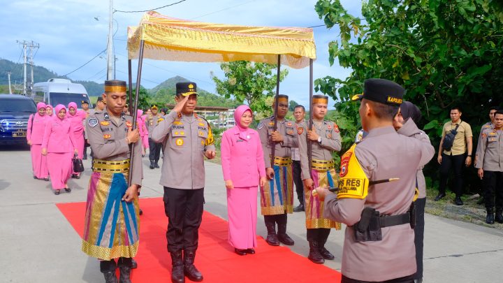Kunjungi Polres Soppeng, Kapolda Sulsel Resmikan Sejumlah Fasilitas dan Berikan Arahan Kepada Personel polres soppeng