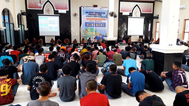 Pusdal LH SUMA-KLH Gelar Aksi Peduli Sampah Nasional di Pesantren IMMIM Putra pusdal lh suma klh