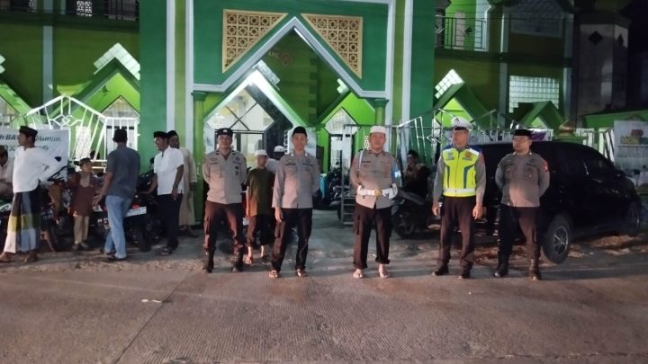 Polres Gowa Gelar Pengamanan Shalat Tarawih Selama Ramadhan 1446 H polres gowa