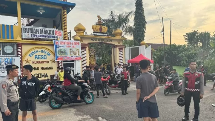 Satsamapta Polres Gowa Gencar Patroli di Wilayah Rawan Balap Liar Selama Ramadhan polres gowa