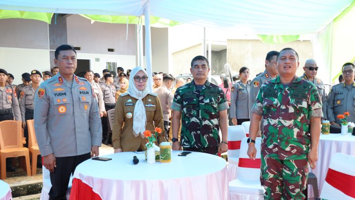 Kapolda Sulsel Ikuti Ground Breaking Serentak Pembangunan Perumahan Subsidi Polri kapolda sulsel