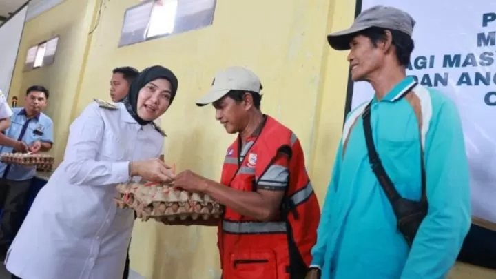 Wakil Wali Kota Makassar Hadiri Penyaluran Paket Pasar Murah di Gereja Toraja Jemaat Sudiang wakil wali kota makassar