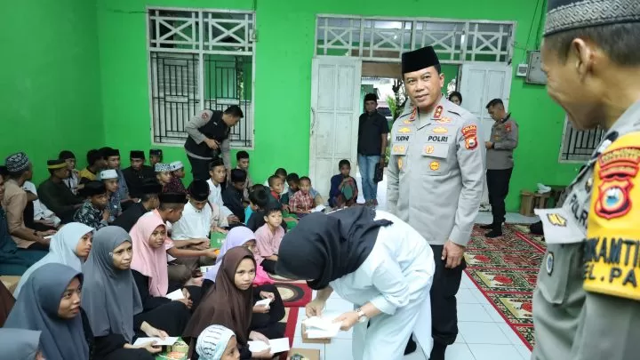 Kapolda Sulsel Buka Puasa Bersama Anak Panti Asuhan Al-Anshar Timor Timur kapolda sulsel