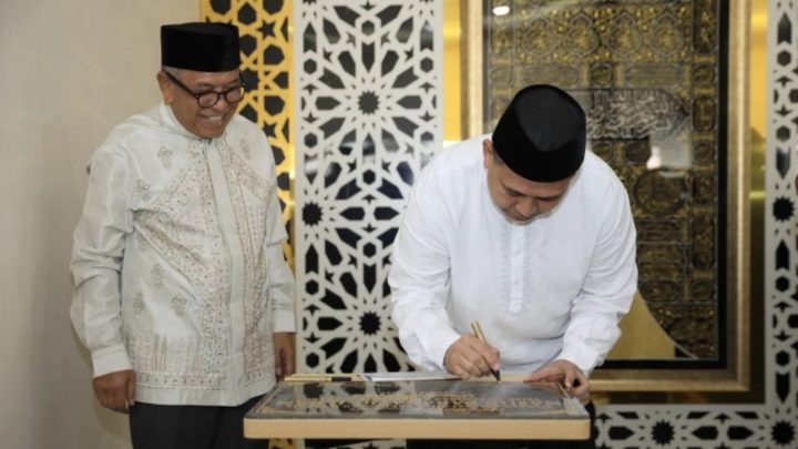Wali Kota Makassar Munafri Arifuddin Resmikan Masjid Barakatul Ilham wali kota makassar