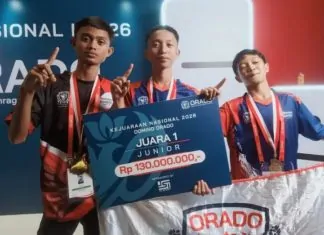 Atlet Bulukumba Bawa ORADO Sulsel Juara Nasional di Kejurnas Domino 2026 Kejurnas Domino 2026