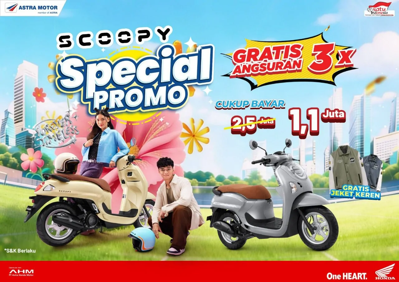Dari BeAT hingga PCX160, Honda Mei Vibes Hadirkan Banyak Promo Menarik