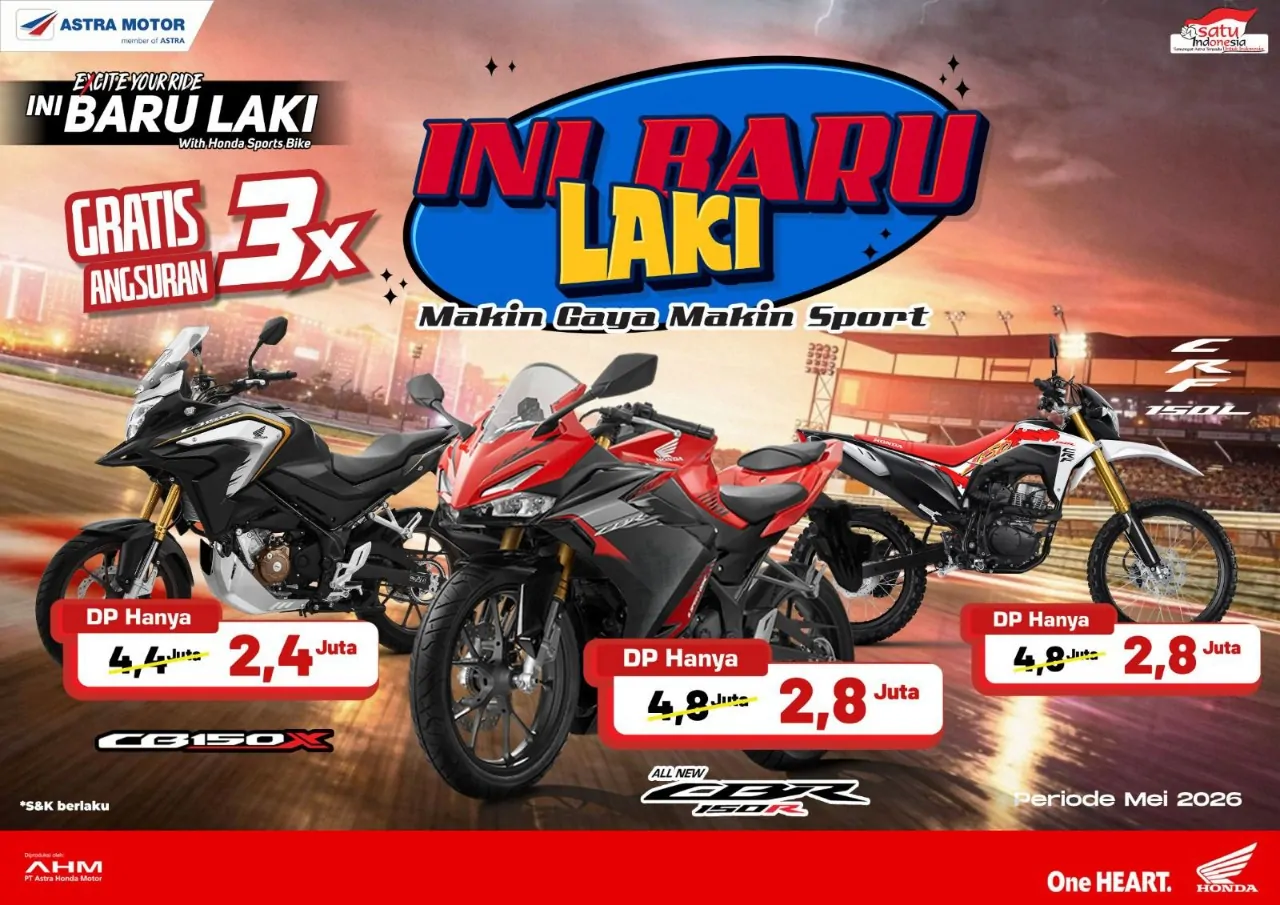 Dari BeAT hingga PCX160, Honda Mei Vibes Hadirkan Banyak Promo Menarik