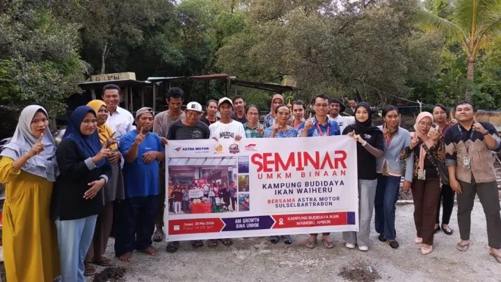 Asmo Sulsel Perkuat Kemandirian Ekonomi Masyarakat Melalui Kampung Budidaya Ikan Waiheru Asmo Sulsel