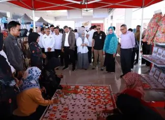 Dekranasda Bulukumba Tampilkan Batik Mawar dan Anyaman Lontar di PINISI 24 PINISI 24 Bulukumba