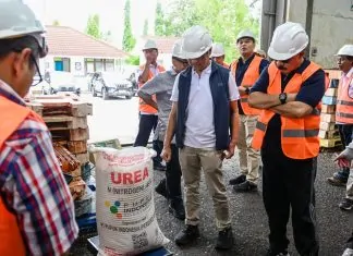 Pupuk Kaltim Tinjau Gudang Pupuk Telaga, Pastikan Stok dan Distribusi Gorontalo Aman Pupuk kaltim
