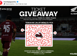 HondaJagoanku Gelar Giveaway Tiket PSM vs Persib, Peserta Wajib Aktif di Media Sosial Astra Motor Sulsel