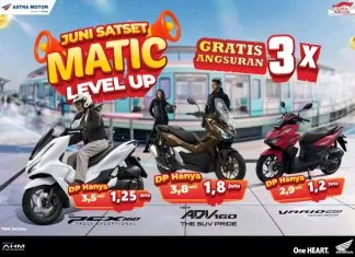 Matic Level Up, Astra Motor Sulsel Tawarkan PCX160, ADV160, dan Vario 160 dengan DP Ringan Honda PCX160