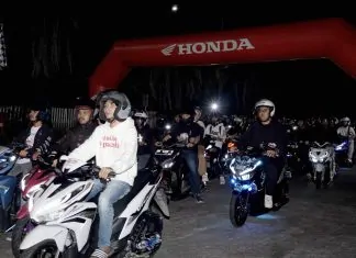 Asmo Sulsel Gelar Vario Street Nation 2026, Edukasi Keselamatan Berkendara Jadi Sorotan Safety Riding Honda