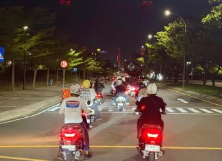 Kampanyekan #Cari_Aman, Asmo Sulsel Bekali Peserta Night Ride dengan Edukasi Safety Riding asmo sulsel