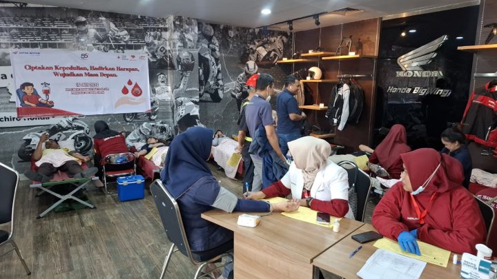Astra Motor Sulsel Rayakan HUT ke-56 Lewat Donor Darah di Tiga Lokasi, Kumpulkan 82 Kantong Darah Astra Motor Sulsel