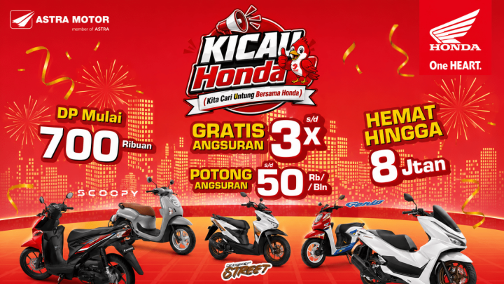 DP motor Honda murah