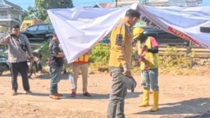 Musyawarah dan Pengukuran Penlok Proyek Duplikat Jembatan S Maros Kabupaten maros