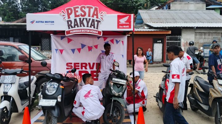 Honda EM1 e: dan Servis Kunjung Jadi Daya Tarik Company Visit Asmo Sulsel di Ambon