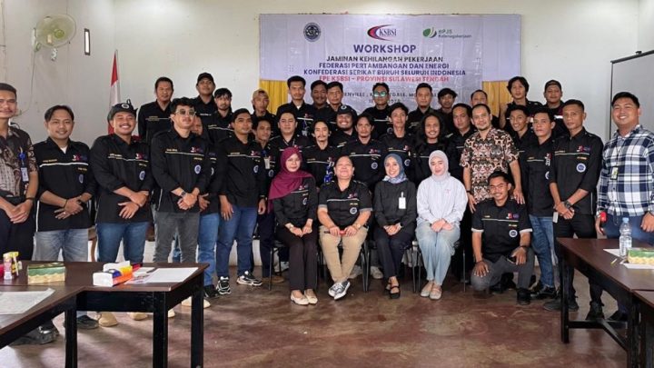 BPJS Ketenagakerjaan Morowali Sosialisasikan Program JKP kepada FPE KSBSI Sulawesi Tengah di Morowali Utara BPJS Ketenagakerjaan Morowali