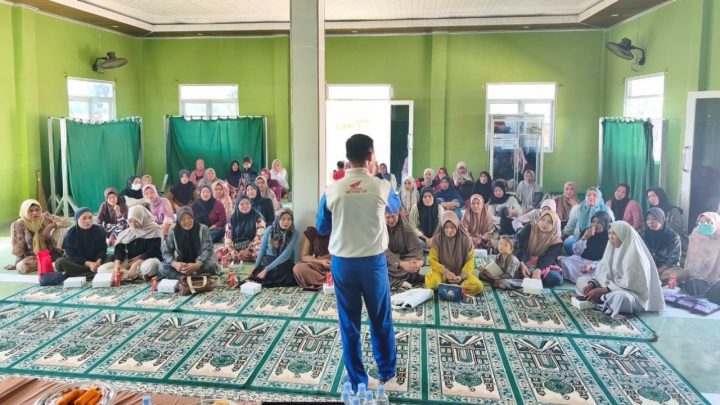 Asmo Sulsel Tekankan Pentingnya Helm Meski Berkendara Jarak Dekat, Orang Tua Diajak Terapkan Budaya #Cari_Aman Asmo Sulsel