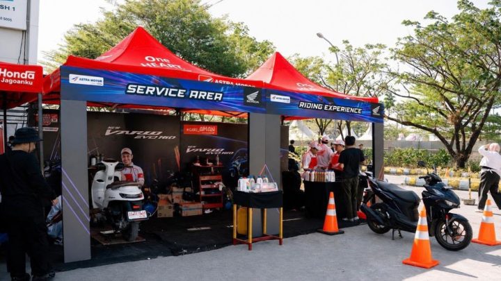 Astra Motor Sulsel Hadirkan Pengalaman Berkendara Langsung New Honda Vario Evo 160 di Latihan Pestapora Makassar Test Ride New Honda Vario Evo 160
