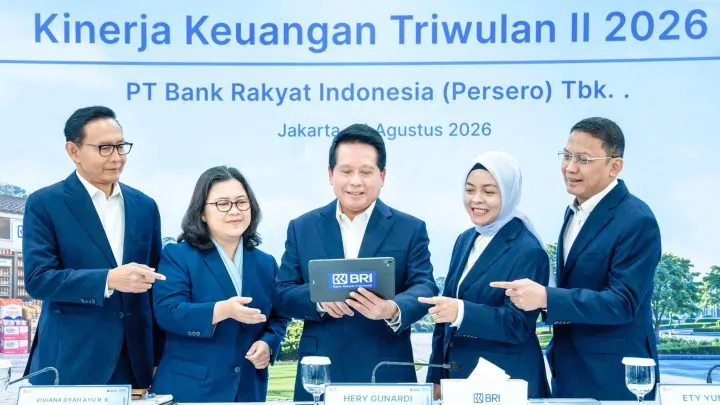BRI Raup Laba Rp31,2 Triliun pada Semester I 2026 laba